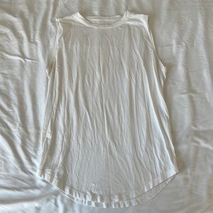 lululemon muscle tank, size 4, white